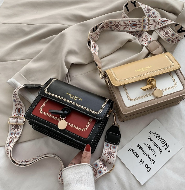 The New Fashion Hit Color Crossbody Small Square Bag Hanzuva