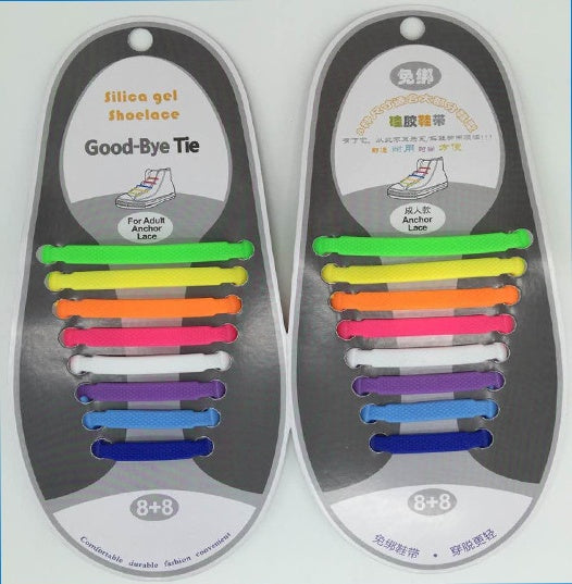 New Unisex  Athletic Running No Tie Shoelaces