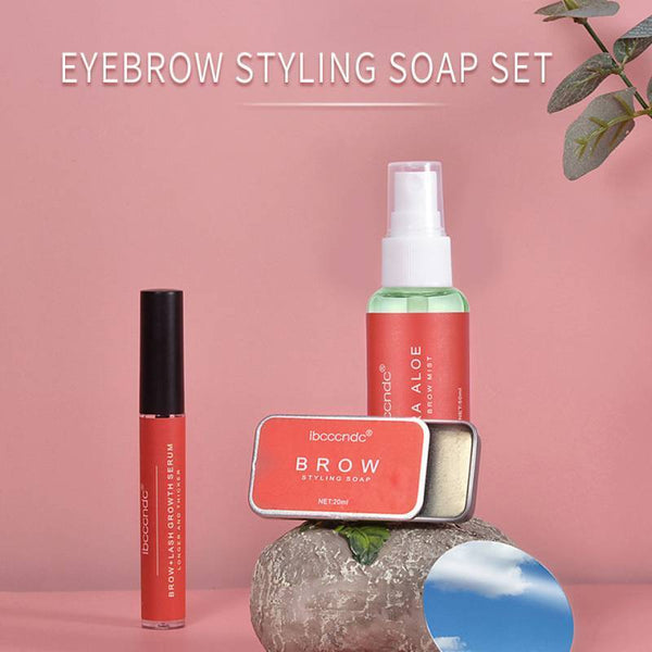 Eyebrow Shaping Set Eyebrow Shaping Soap Eyebrow Growth Liquid Hanzuva