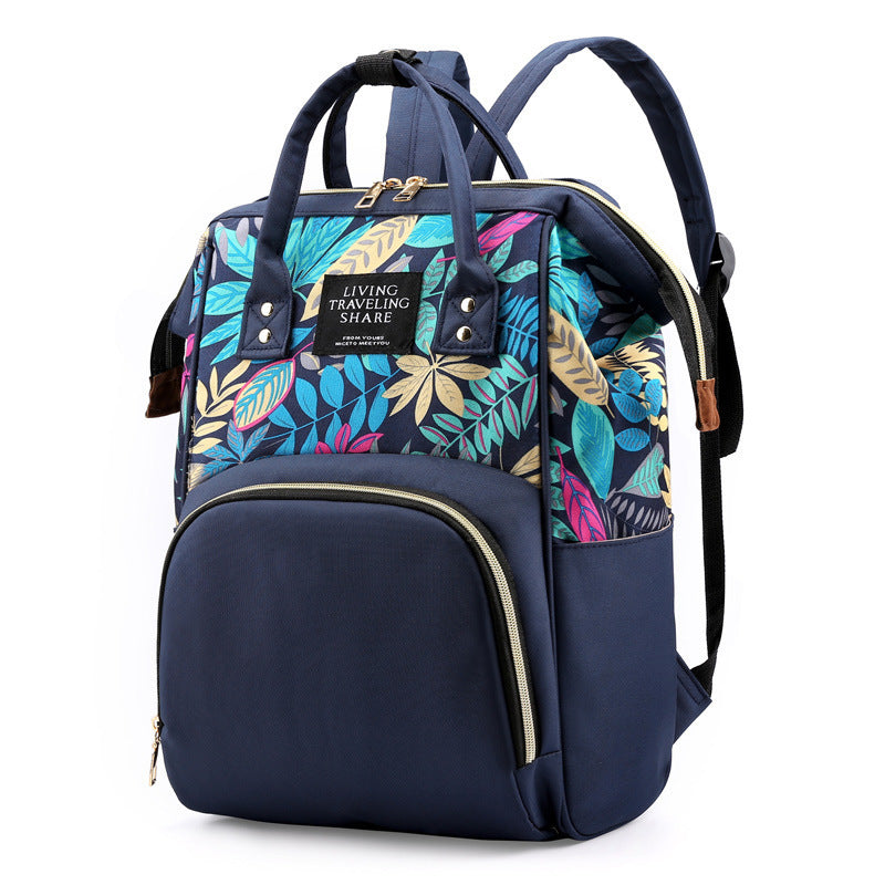 Printed mommy backpack Hanzuva