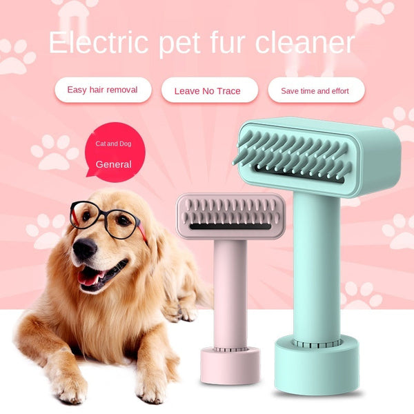 Wireless Electric Pet Comb Remove Fleas Dog Grooming Fur Cleaning Comb Hanzuva