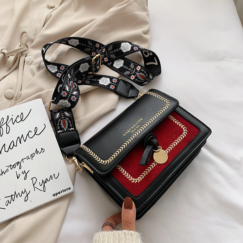 The New Fashion Hit Color Crossbody Small Square Bag Hanzuva