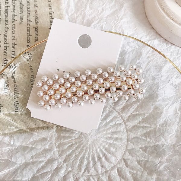 Pearl Hair Clip Retro Clip Hanzuva