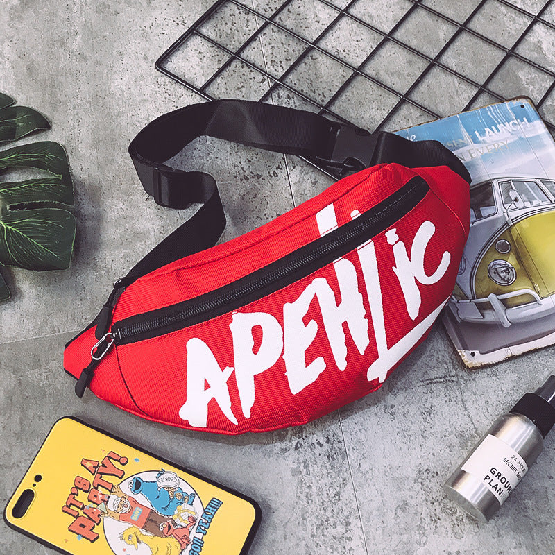 Fashion sports outdoor chest bag waist bag women Hanzuva