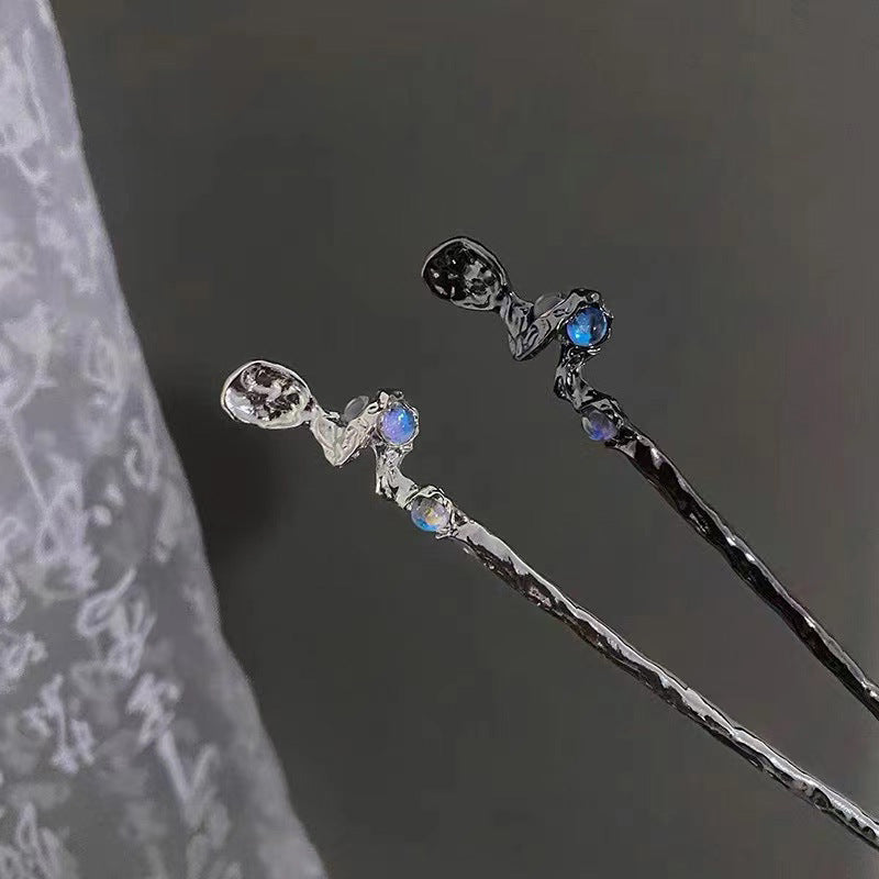 Moonlight Stone Hairpin Eclipse Series Hair Accessories Pan
