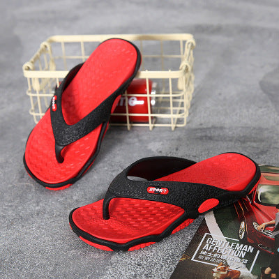Summer non-slip pinch sandals and slippers summer personality flip-flops men's beach sandals and slippers men Hanzuva