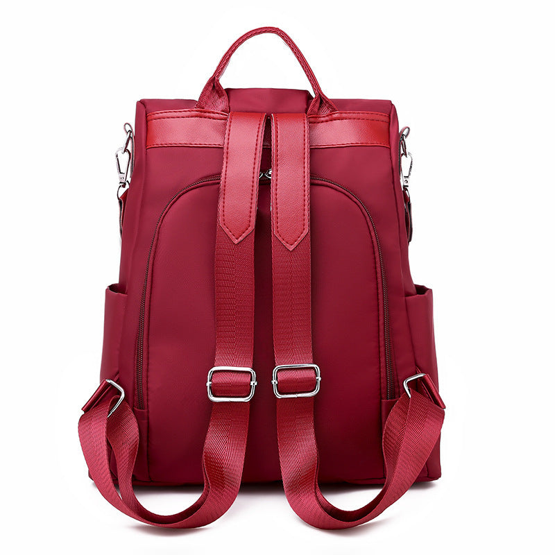 Oxford cloth embroidered Dragonfly Travel Backpack Hanzuva