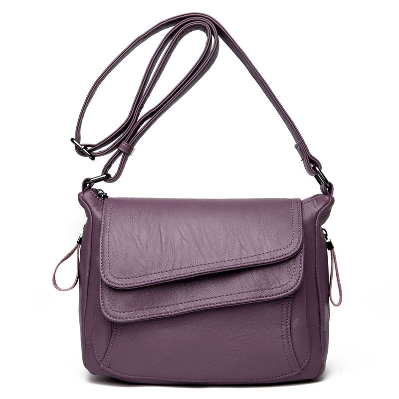 Soft leather crossbody bag Hanzuva