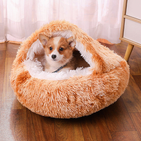 Waterproof Kennel Warm Room Semi-surrounded Kennel Can't Be Broken Hanzuva