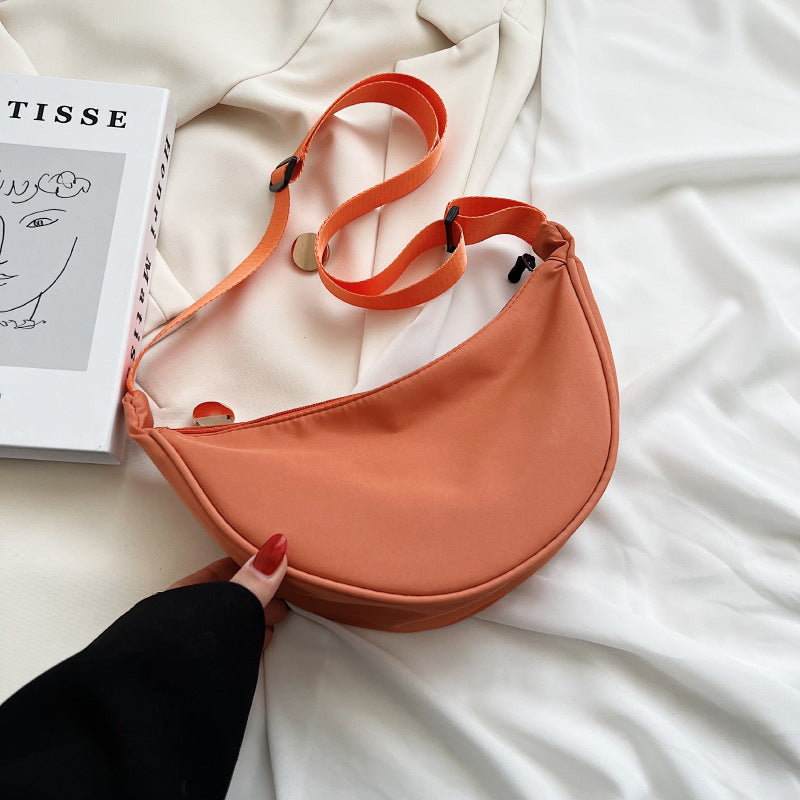 Women's Fashion Simple Nylon Shoulder Crossbody Bag