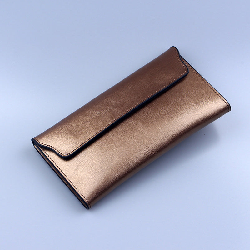 Long wallet women genuine leather Hanzuva