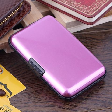 Magnetic Pocket Waterproof Business ID Credit Card Wallet Holder Case Hanzuva