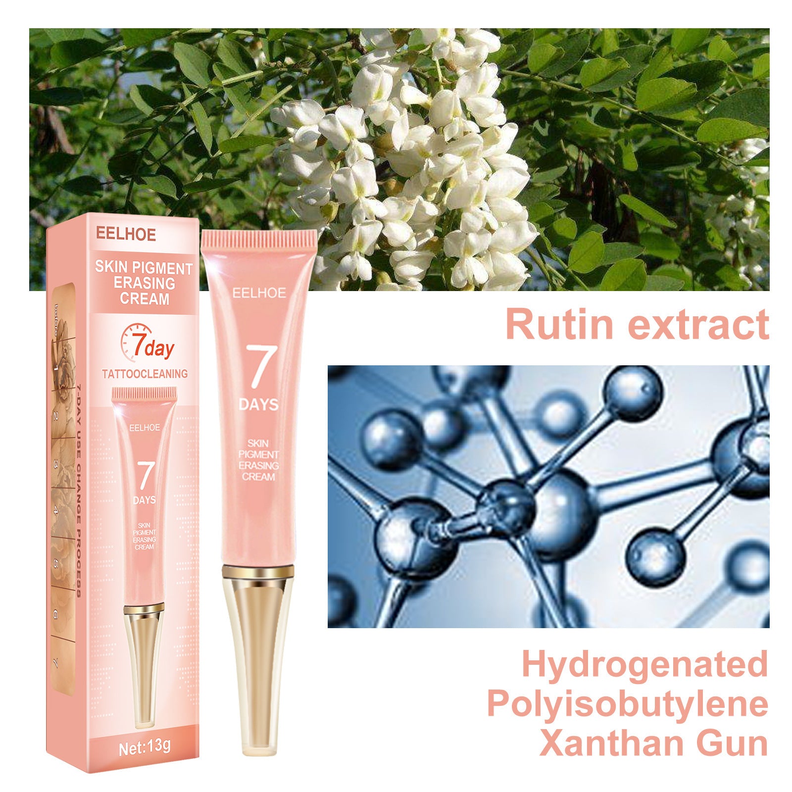 Tattoo Plant Fading Cleaner Eyebrow Cream
