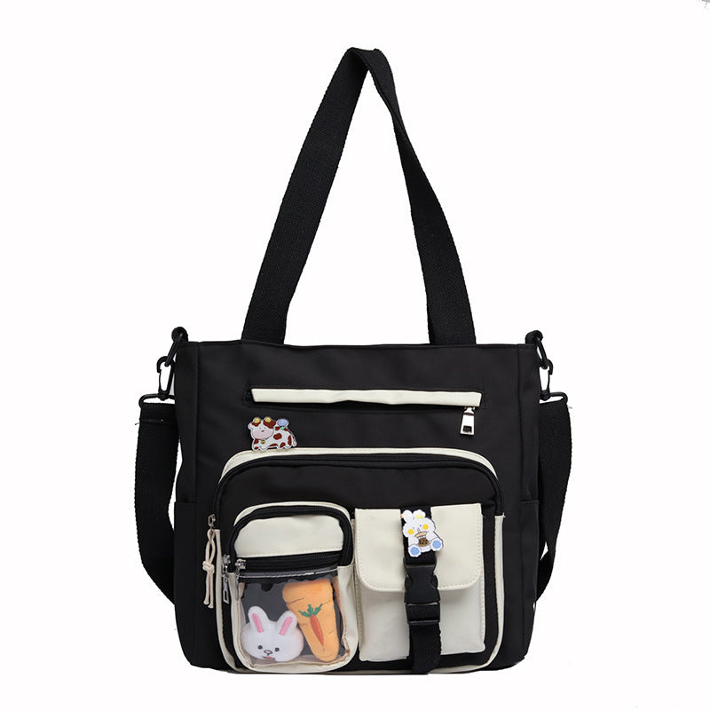 New Women's Large Capacity Japanese Cute Messenger Shoulder Bag