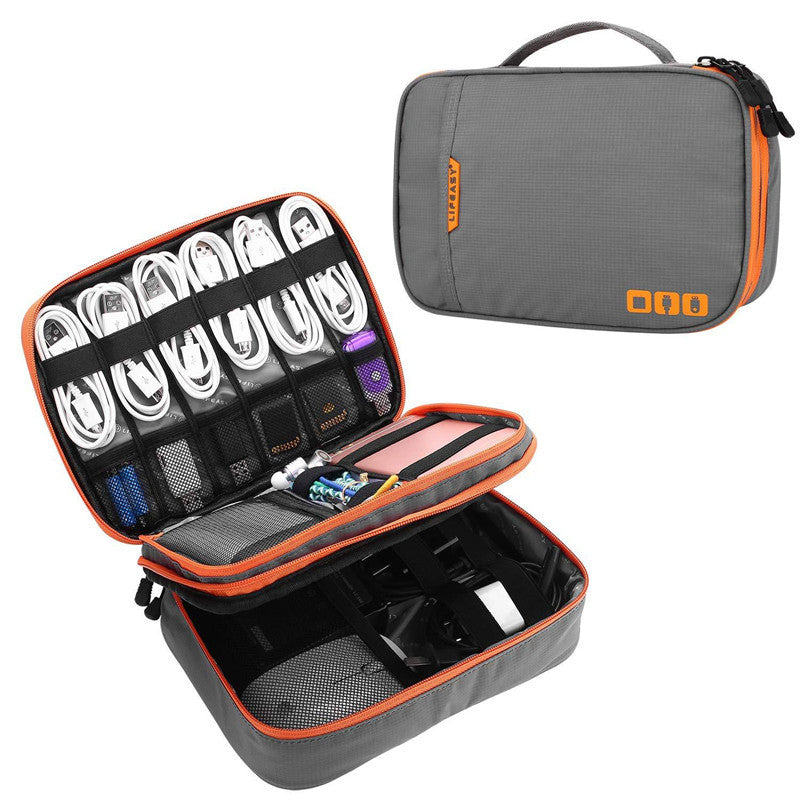 Mobile Power Earphone U Disk Data Cable Storage Bag