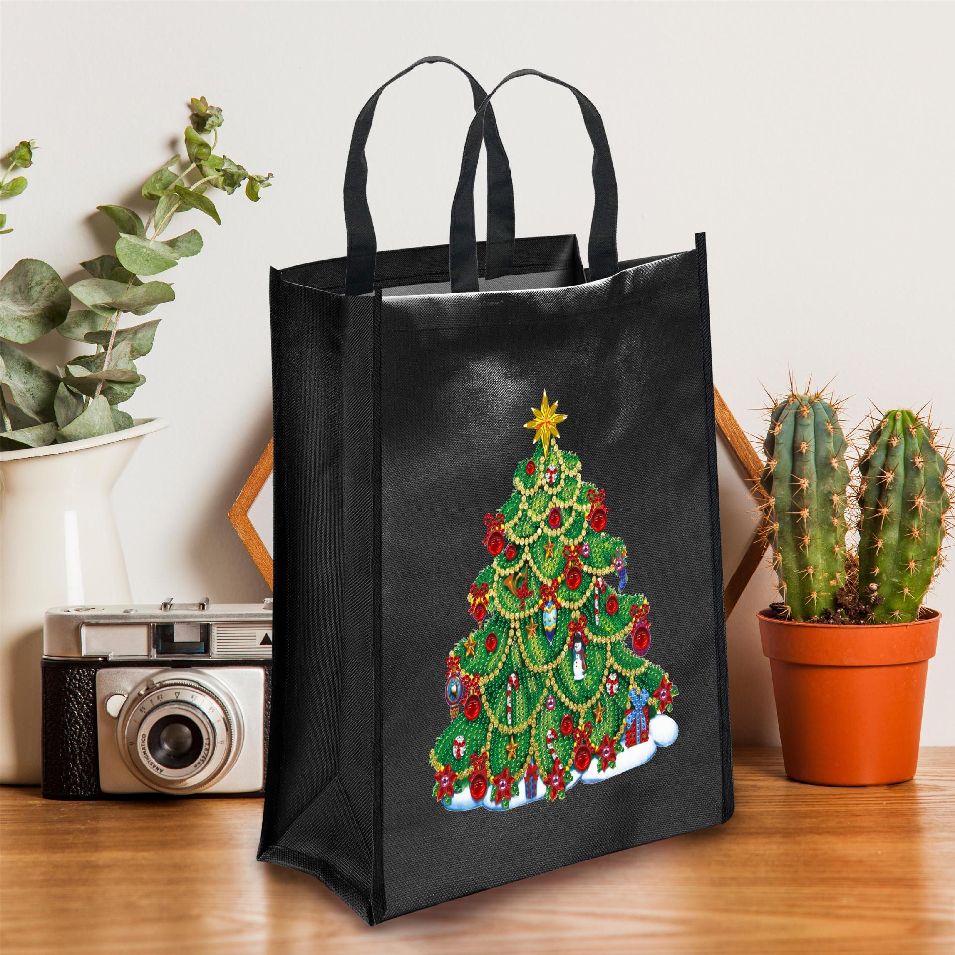 Christmas DIY Heat Transfer Non-woven Shopping Bag