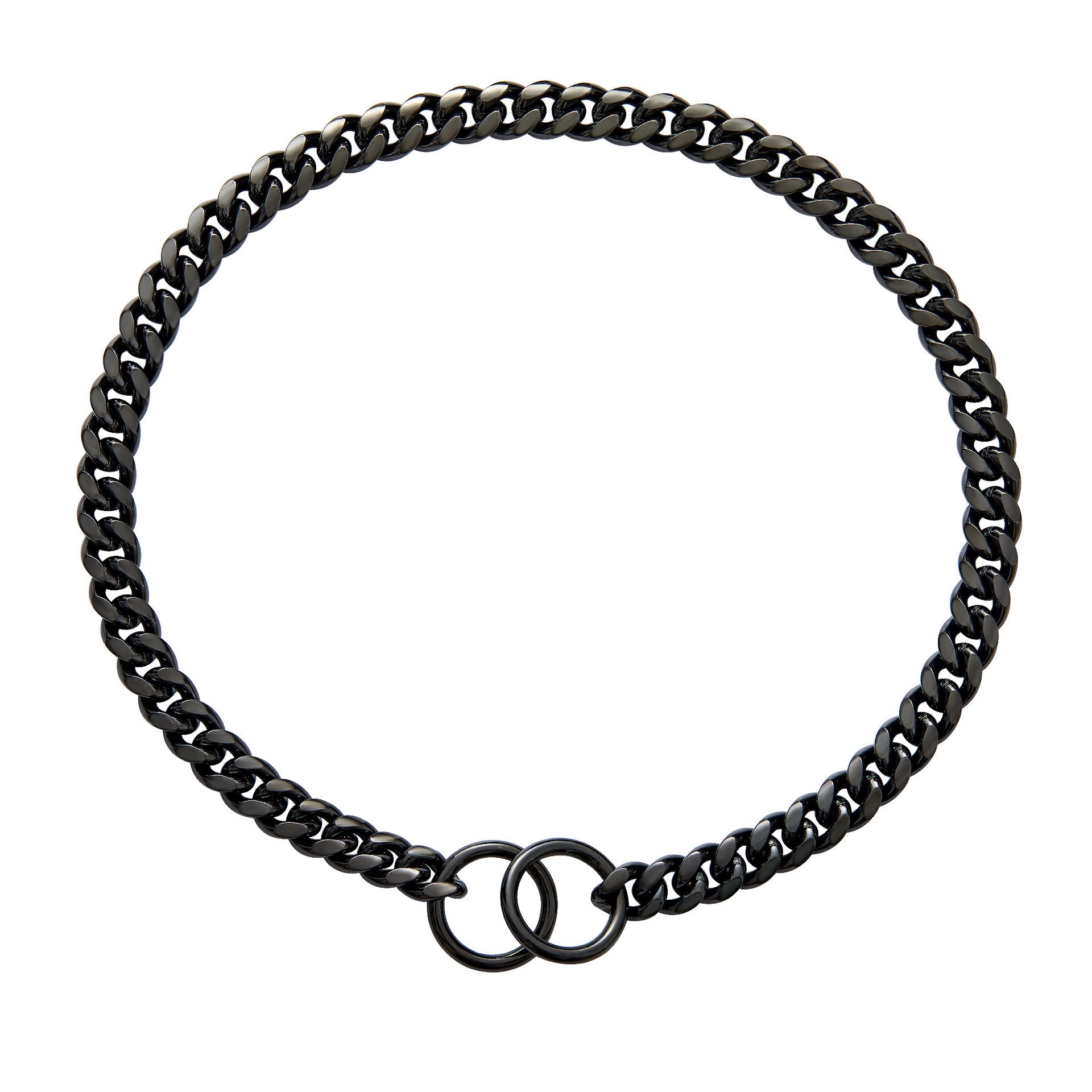 Small And Medium Sized Pet Dog Leash Stainless Steel Encrypted Collar