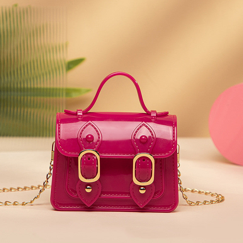 New Style PVC Women's Cambridge Jelly Bag