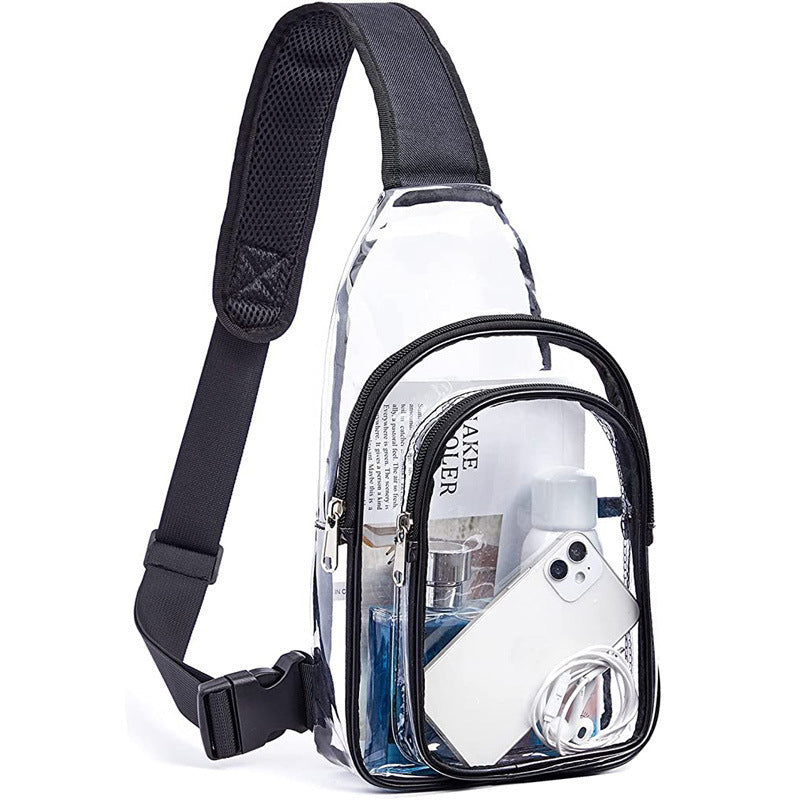 Fashion Personality PVC Transparent Single-shoulder Bag