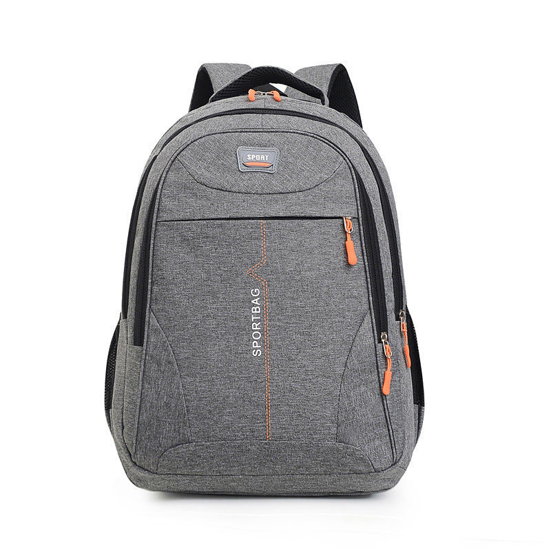 Men's And Women's Fashionable Large Capacity Simple Double Shoulder Travel School Bag