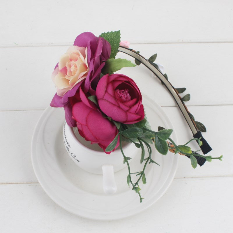 Creative Simulation Flower Bridal Headband