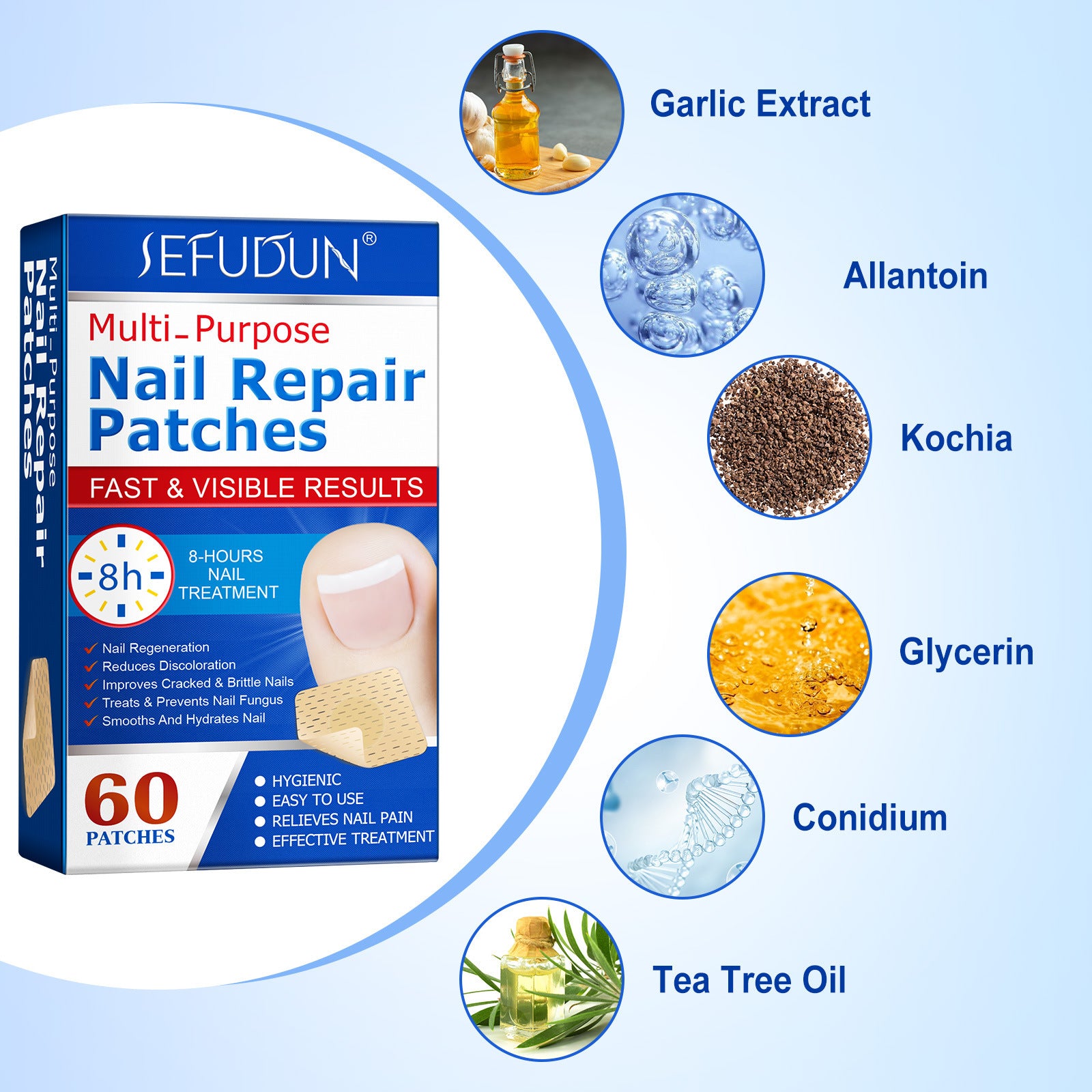 Nail Sticker Inlay Nail Gray Nail Thick Nail Correction Stickers