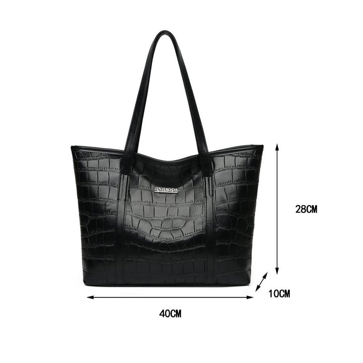 Vintage Leather Large Capacity Shoulder Bag For Women Hanzuva