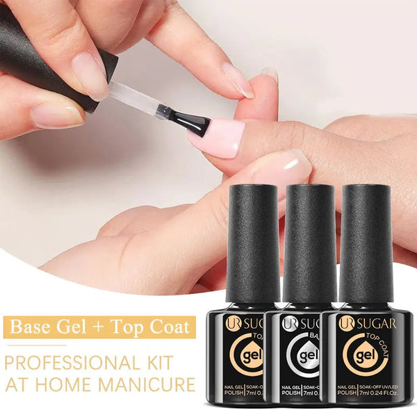 Detachable Phototherapy Nail Polish Adhesive Reinforced Adhesive Wash-free Sealing Layer Hanzuva