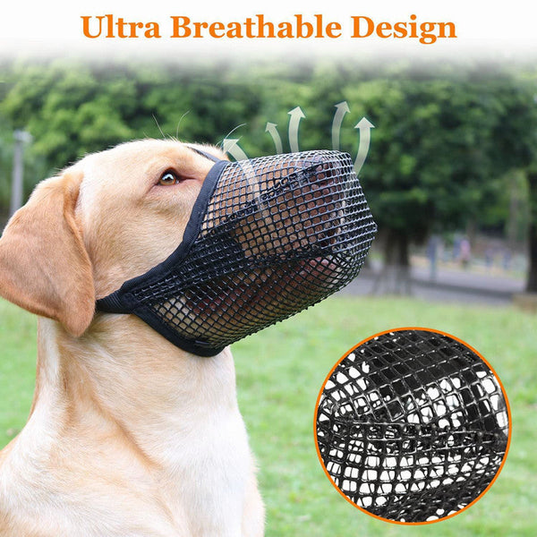 Fashion Pet Dog Mouth Cover Mask Hanzuva