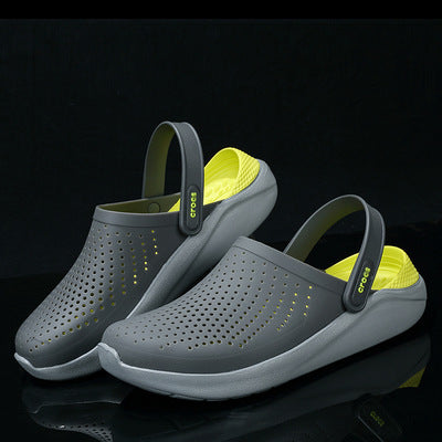 Men's and women's hole shoes, large size beach shoes