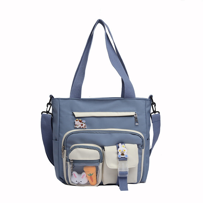 New Women's Large Capacity Japanese Cute Messenger Shoulder Bag