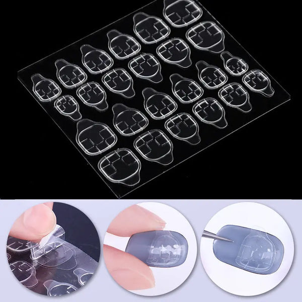 Transparent invisible nail sticker Hanzuva