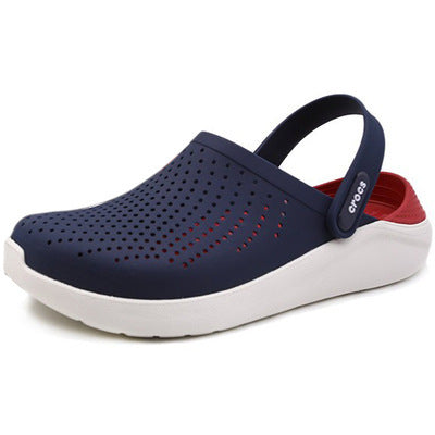 Men's and women's hole shoes, large size beach shoes