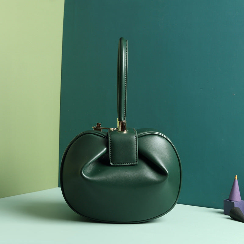 Leather handbags fashion dumplings handbag Hanzuva
