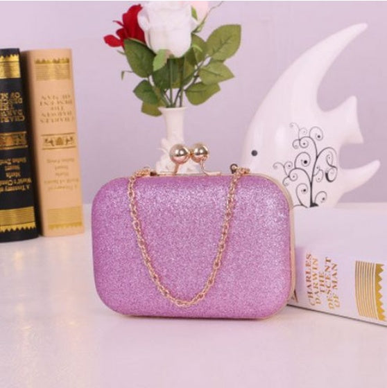 Women Handbag Evening Bags For Party New Women Chain Shoulder Bag Ladies Fashion Gold Clutch Box Bag Women Messenger Hanzuva