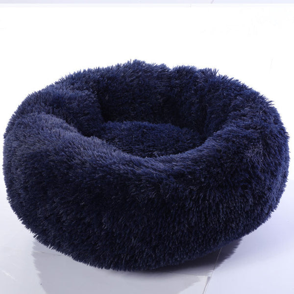 Dog Beds For Small Dogs Round Plush Cat Litter Kennel Pet Nest Mat Puppy Beds Hanzuva