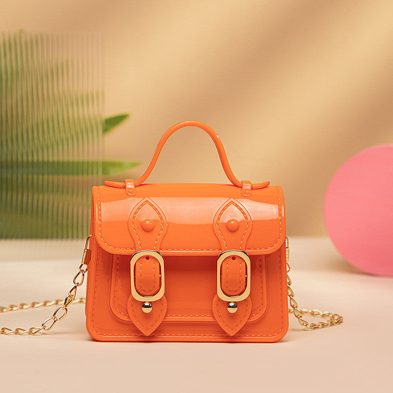 New Style PVC Women's Cambridge Jelly Bag