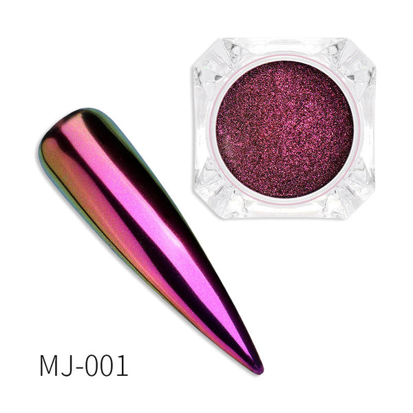 Manicure plating mirror powder Hanzuva