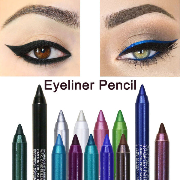 Eyeliner Dual Use Gel Eyeliner Pen For Long Lasting Waterproof And Sweat Proof Hanzuva
