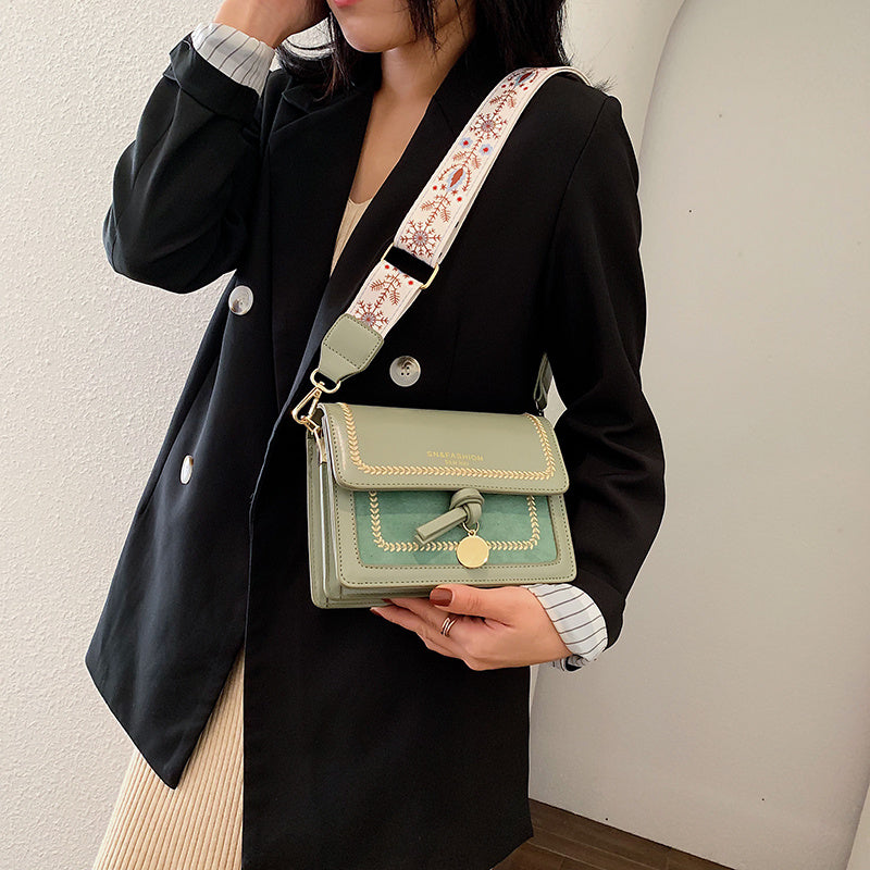 The New Fashion Hit Color Crossbody Small Square Bag Hanzuva
