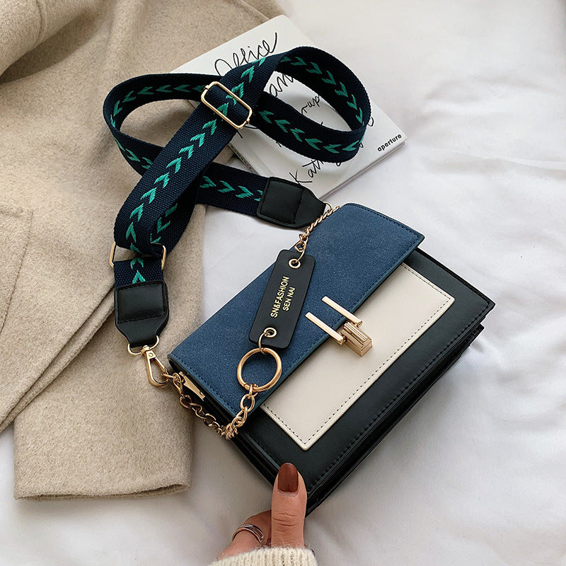Korean fashion matte shoulder bag small square bag Hanzuva