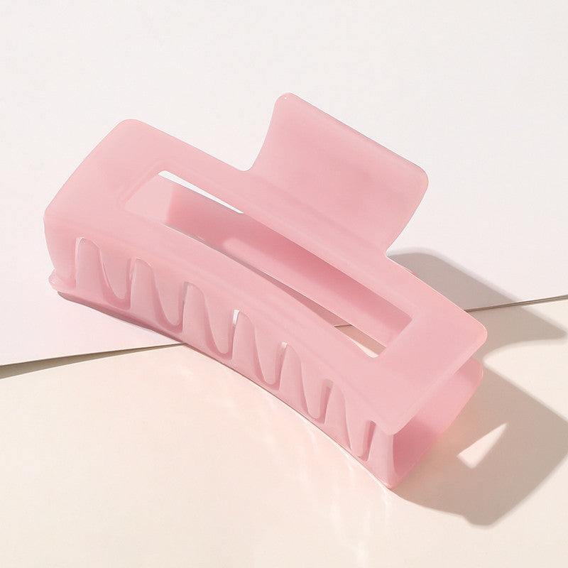 Japan And South Korea Simple Large Square Hollow Grab Clip