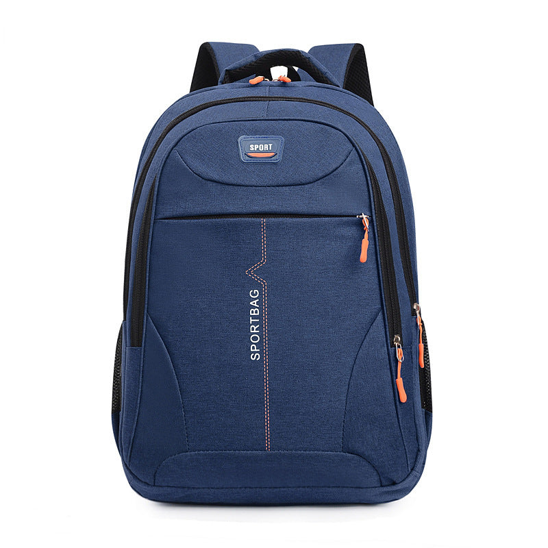 Men's And Women's Fashionable Large Capacity Simple Double Shoulder Travel School Bag