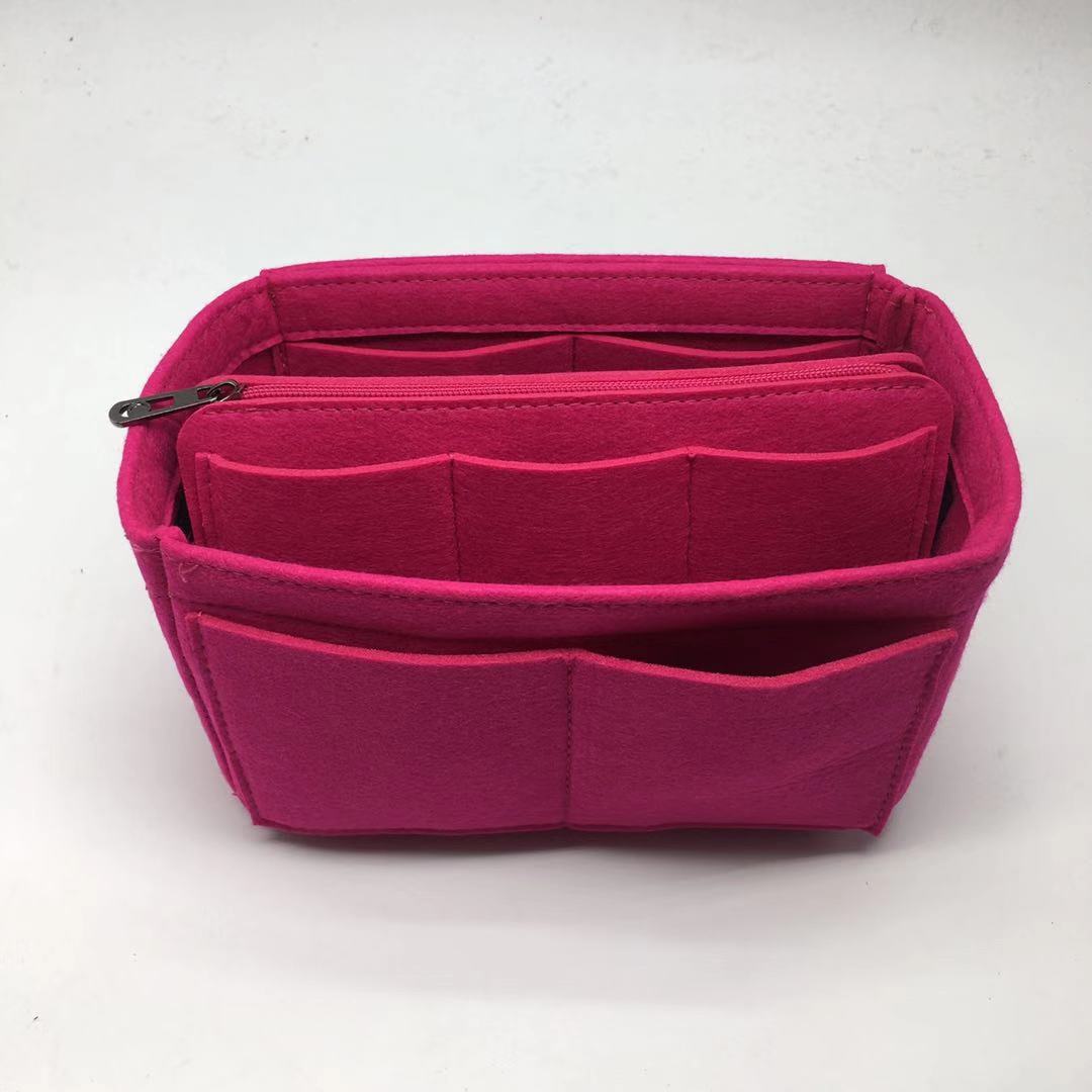 Large Purse Insert Makeup Cosmetic Box Handbag Hanzuva