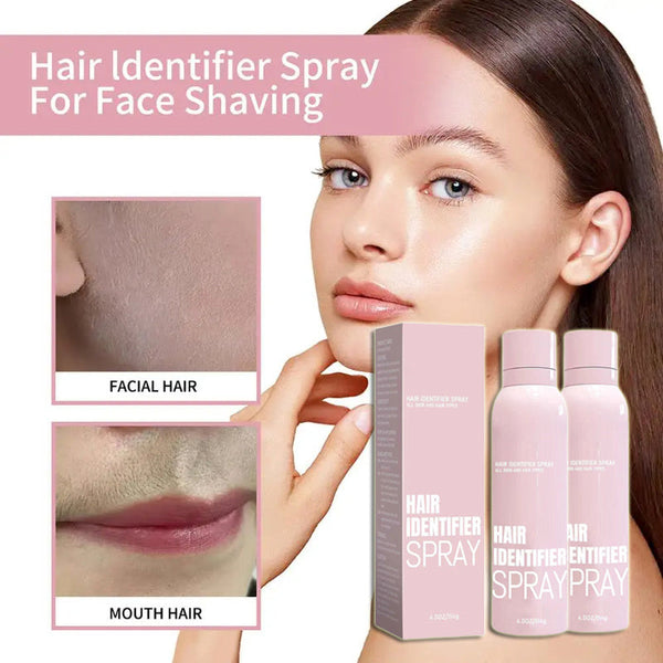 Hair Identifier Spray Set For Face Shaving Moisturizing Dermaplaner Spray For Face Shaving Skin Care Hanzuva