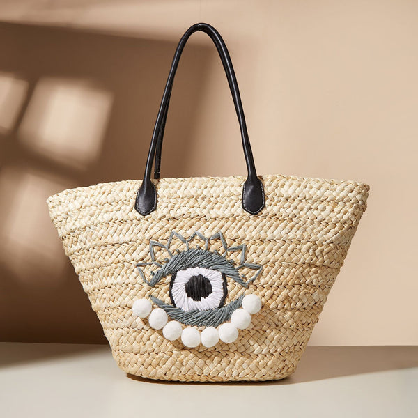 Women's Ethnic Holiday Fashion Eye Shoulder Bag Hanzuva