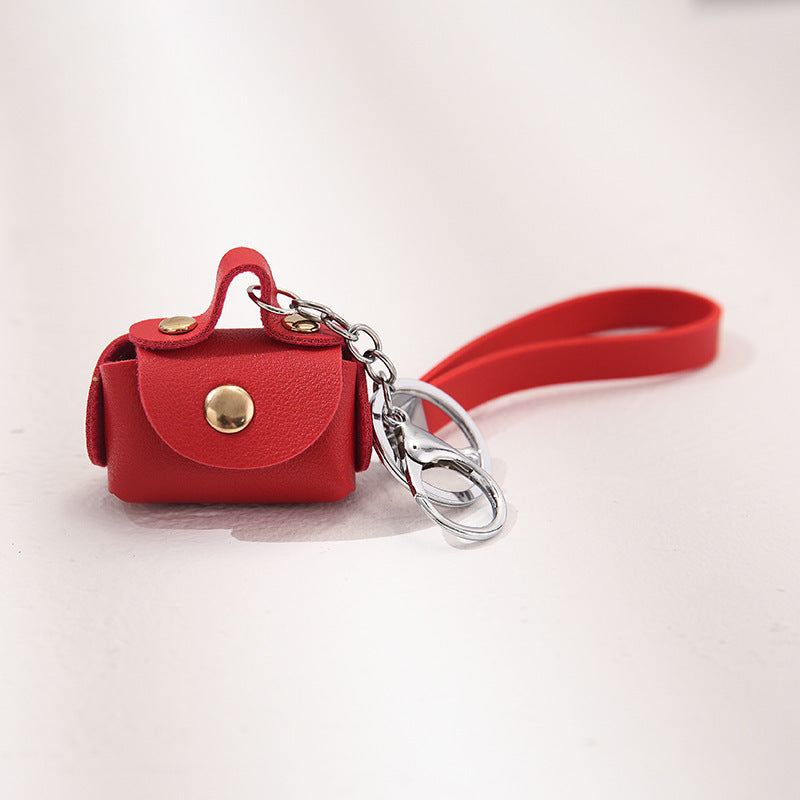 pu personality handbag keychain Hanzuva