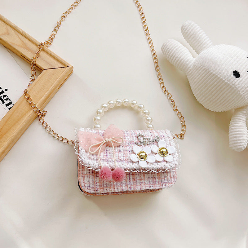 Western Style Small Square Bag Fashion Cute Girl Decoration
