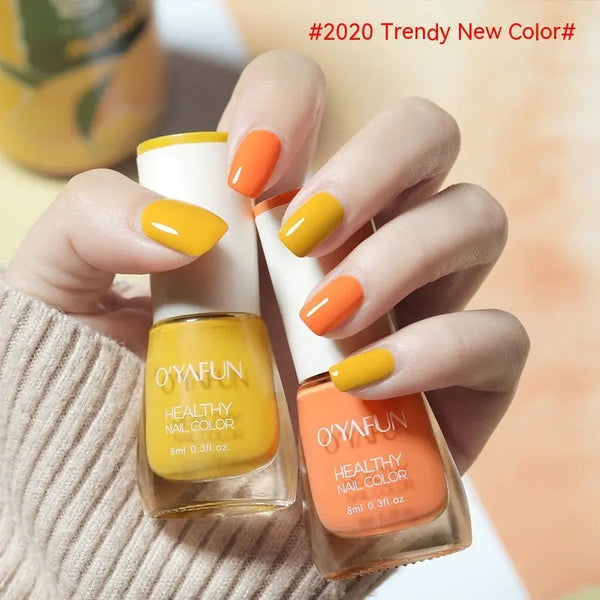 Nail Polish New Water-based Long-lasting Quick-drying Transparent Hanzuva