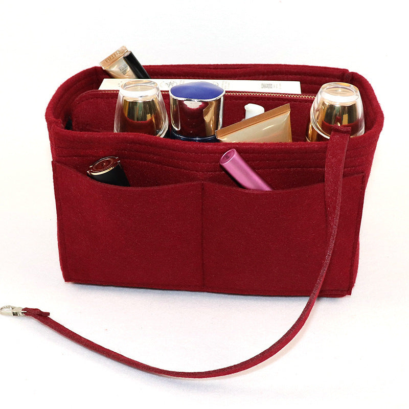 Large Purse Insert Makeup Cosmetic Box Handbag Hanzuva